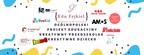 Plakat Ogólnopolski Projekt Edukacyjny Kreatywny Przedszkolak - Kreatywne Dziecko